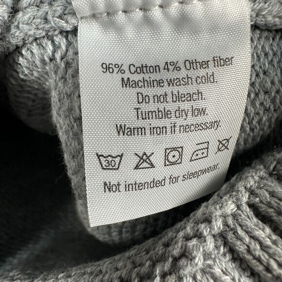 Janie and Jack Boys 2T Crewneck Fair Isle Knit Sweater Blue Green Holidays - Picture 3 of 4